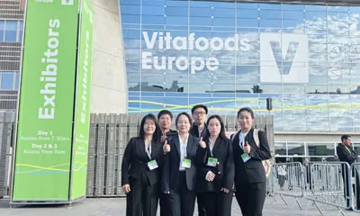 Ontmoet ons team op Vitafoods Europe 2026